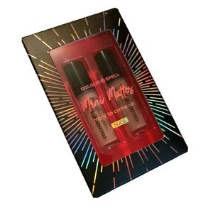 ❤️FREE WITH BUNDLE PURCHASE  🆕Colour Spell Mini Mattes Lip Cream Set Nude New